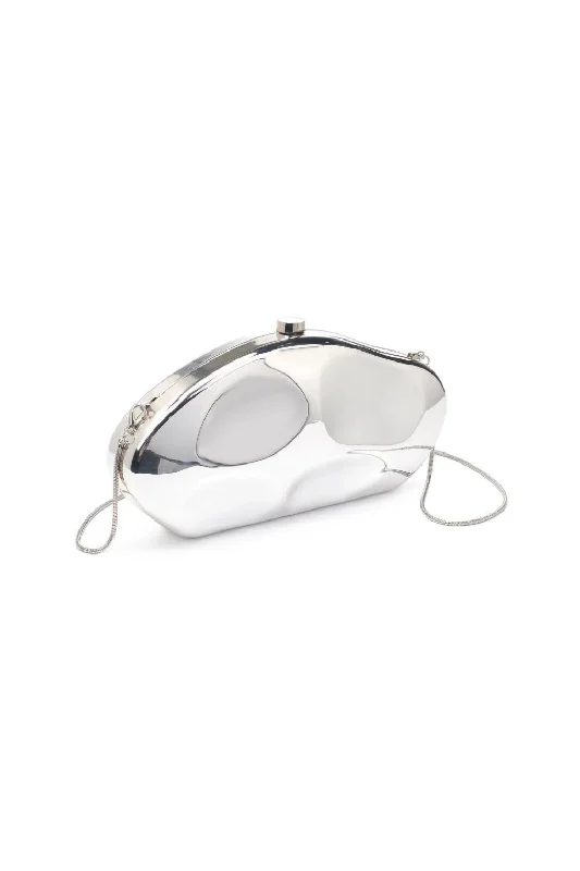 Marly Clutch - Silver Affordable Luxury With Top-Quality Handbags