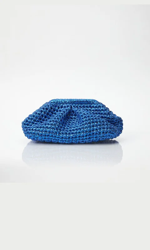 Basilica Clutch - Electric Blue Fashion-Forward Bags At Exclusive Promotional Prices Basilica Clutch - Electric Blue Fashion-Forward Bags At Exclusive Promotional Prices