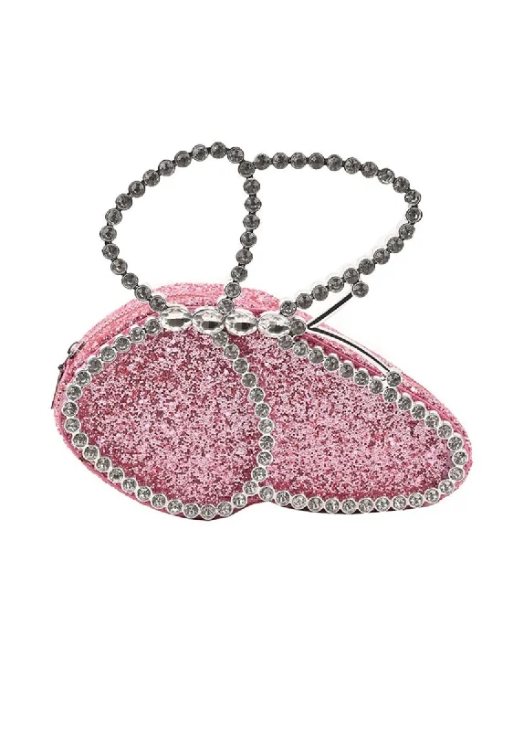 Rhinestone Butterfly&Heart Evening Clutch Bag Chic Handbags At Special Promotional Prices Rhinestone Butterfly&Heart Evening Clutch Bag Chic Handbags At Special Promotional Prices