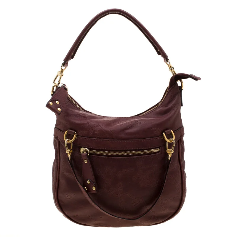 Alviero Martini 1A Classe Marron Map Embossed Leather Shoulder Bag Shoulder Bags, Best Deals Today Alviero Martini 1A Classe Marron Map Embossed Leather Shoulder Bag Shoulder Bags, Best Deals Today