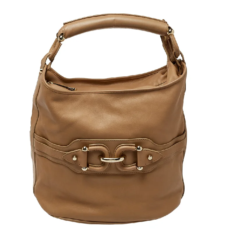 Burberry  Leather Horsebit Hobo Fashionable Bags At Must-Have Prices
