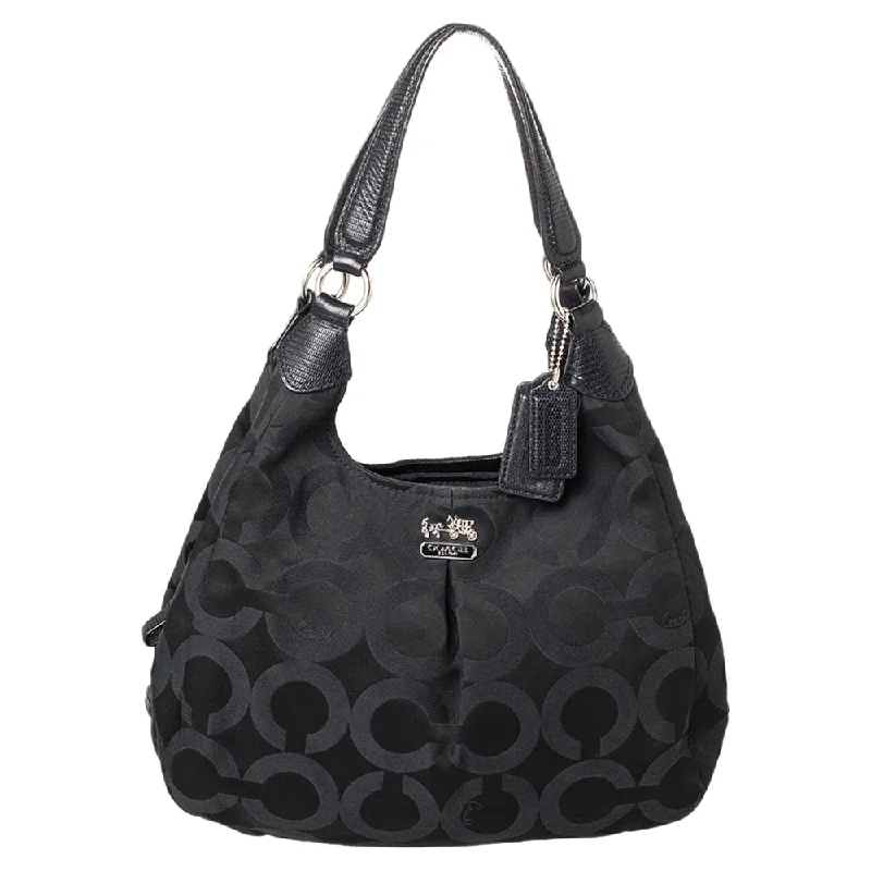 Coach Signature Canvas And Leather Madison Hobo Don't Miss Out – Shop Fashionable Bags At Special Rates Coach Signature Canvas And Leather Madison Hobo Don't Miss Out – Shop Fashionable Bags At Special Rates