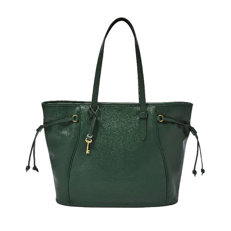 Cozy Handbags With Clearance Prices Fossil Women's Charli Leather Large Tote Everyday Handbags At Wallet-Friendly Rates
