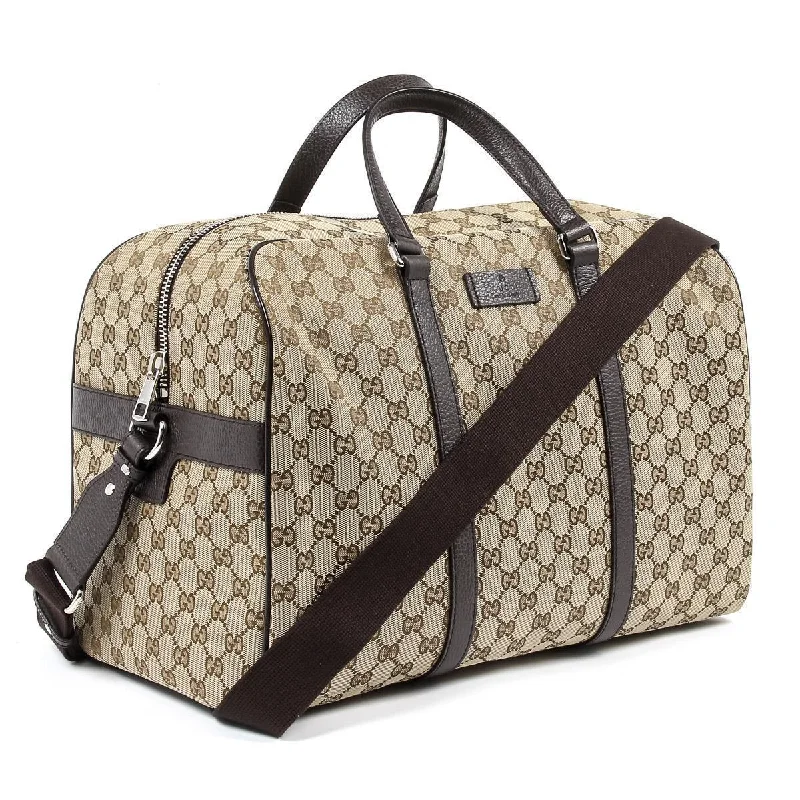 Gucci  Classic Luggage Original GG Canvas Carry On Duffle Travel Bag 449167