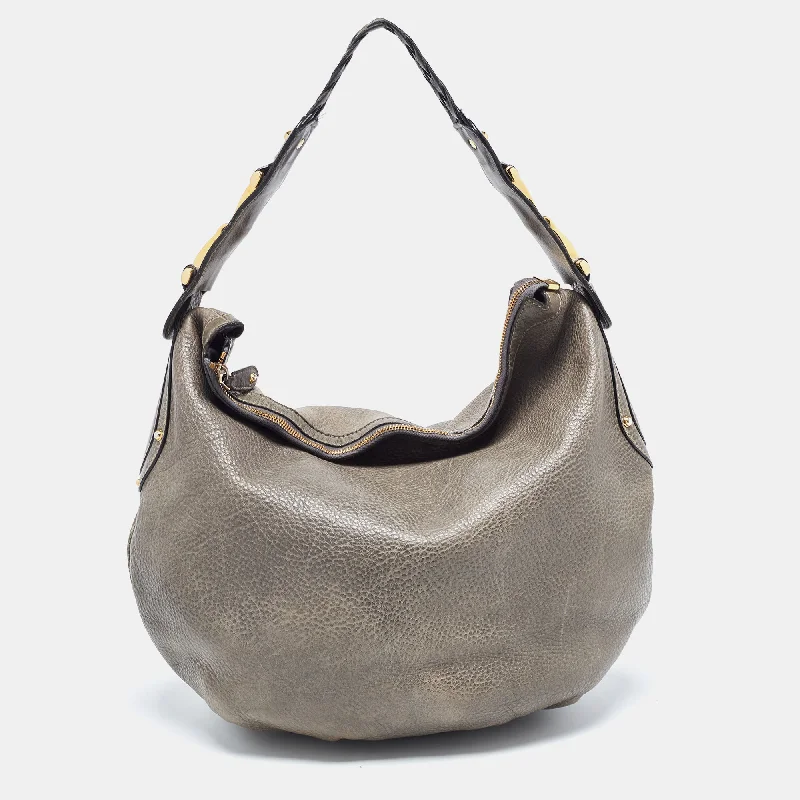 Gucci Pale Leather Medium Pelham Hobo Statement Bags, Shop Today