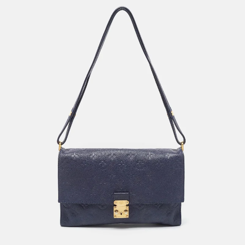 Louis Vuitton Blue Infini Monogram Empreinte Leather Fascinante Bag Everyday Bags, Budget-Friendly Louis Vuitton Blue Infini Monogram Empreinte Leather Fascinante Bag Everyday Bags, Budget-Friendly