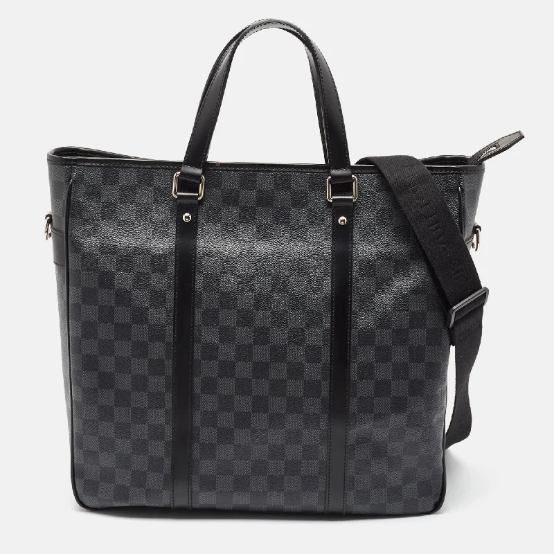 Louis Vuitton Damier Graphite Canvas Tadao Bag Trendy Purses, Limited Offer