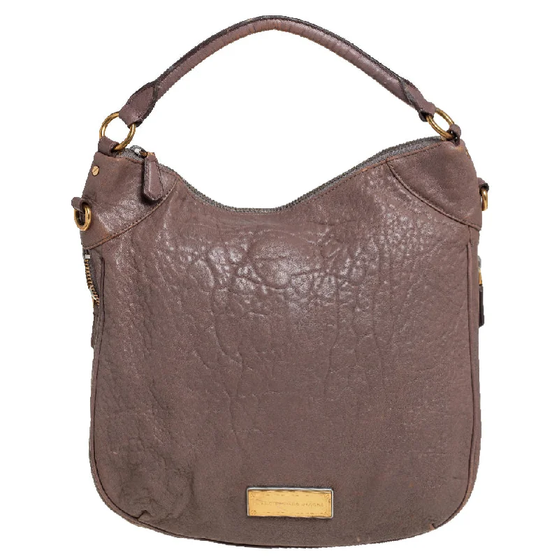 Marc By Marc Jacobs Taupe Leather Classic Q Hillier Hobo Fashion Bags, Huge Savings Marc By Marc Jacobs Taupe Leather Classic Q Hillier Hobo Fashion Bags, Huge Savings