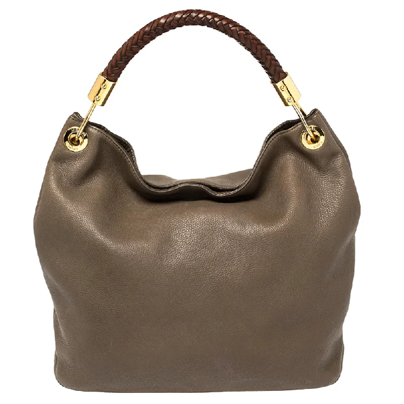 Michael Kors Dark /brown Soft Leather Skorpios Hobo Classic Totes At Unbeatable Deals Michael Kors Dark /brown Soft Leather Skorpios Hobo Classic Totes At Unbeatable Deals