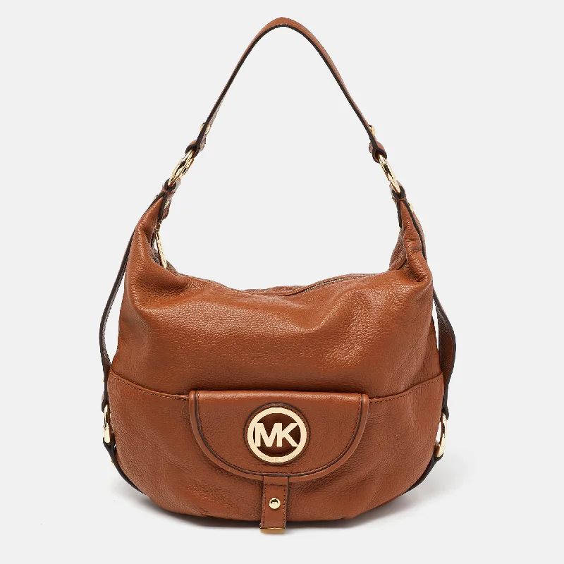 Michael Michael Kors Leather Fulton Hobo Must-Have Bags, Big Discounts