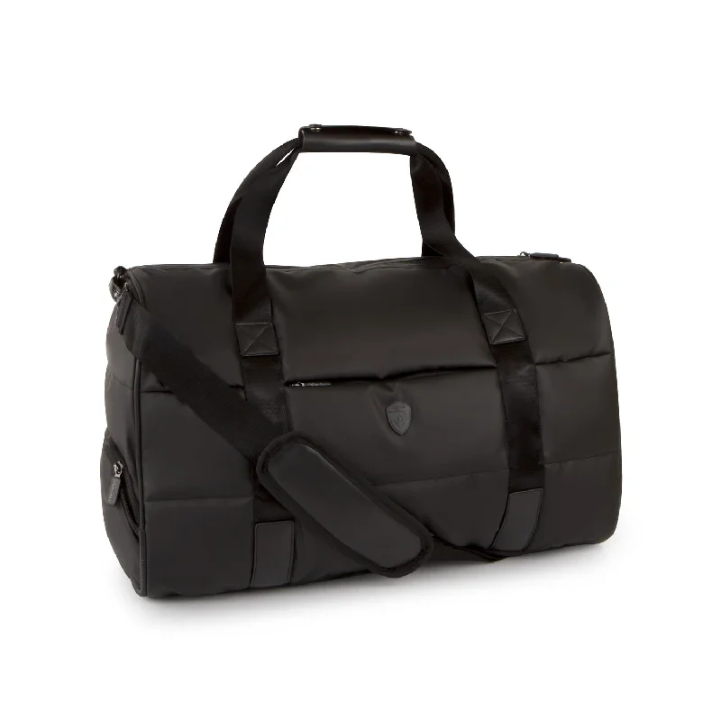 The Puffer Duffel Bag - Black