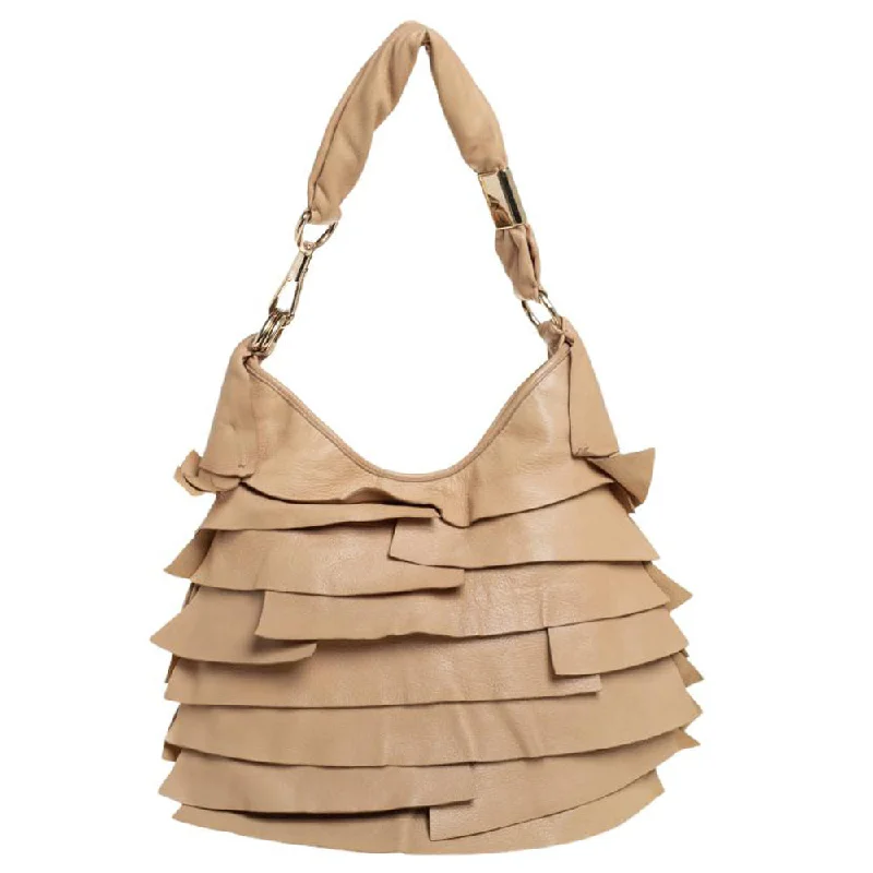 Yves Saint Laurent  Leather Small St Tropez Hobo Everyday Elegance At Lower Prices