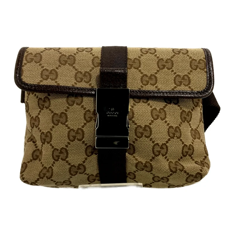 GUCCI/Fanny Pack/Brown/Cotton/Monogram/131236 Luxury Meets Affordability – Shop Stunning Bags Now GUCCI/Fanny Pack/Brown/Cotton/Monogram/131236 Luxury Meets Affordability – Shop Stunning Bags Now