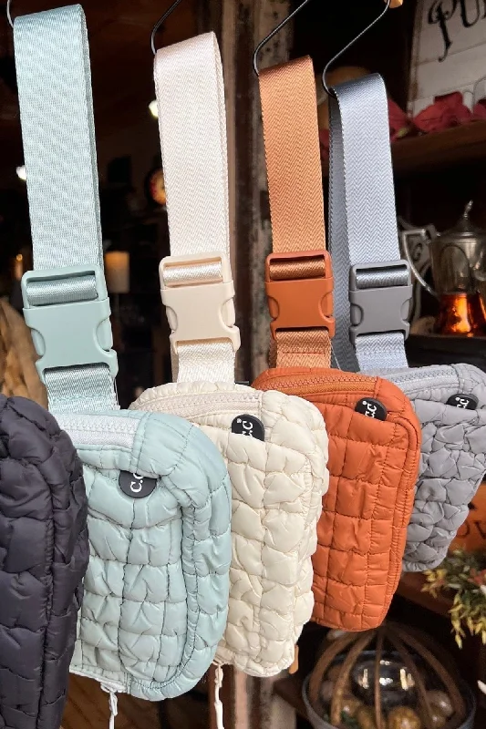BGS0064 Tina Puffer Quilted Fanny Pack Must-Have Bags, Big Discounts