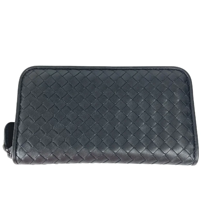 Bottega Veneta Intrecciato  Leather Wallet  (Pre-Owned)