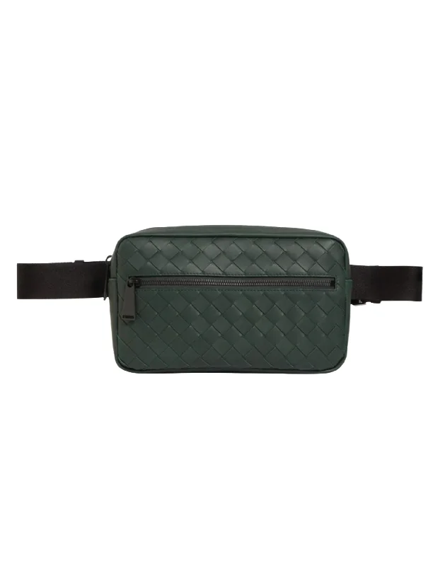 Bottega Veneta Intrecciato Woven Leather Waist Bag Trendy Totes, Shop & Save