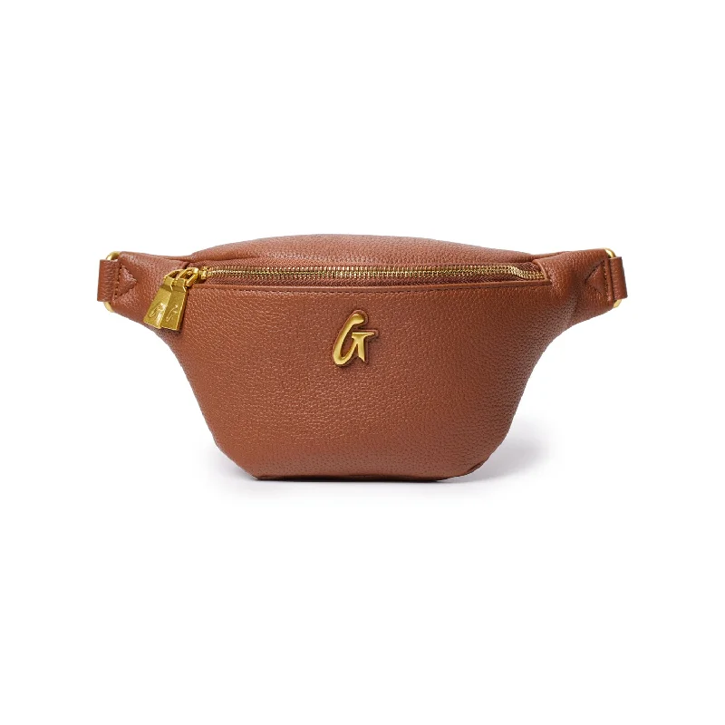 PEBBLE MINI FANNY PACK BROWN