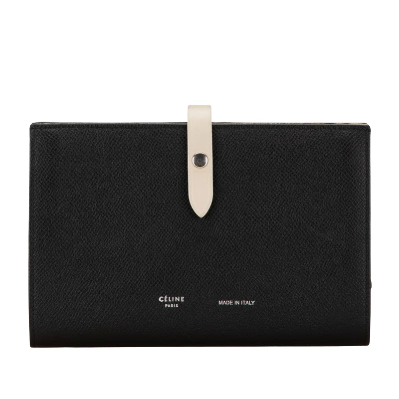 Céline Strap Wallet  Leather Wallet  (Pre-Owned)