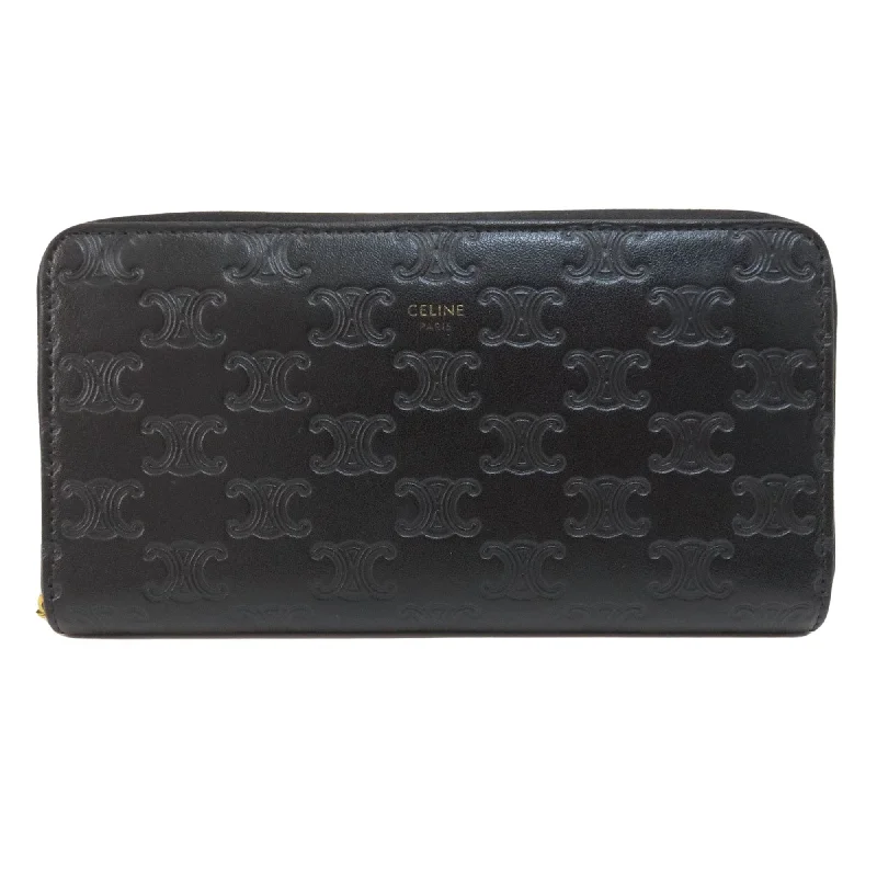 Céline Triomphe  Leather Wallet  (Pre-Owned)