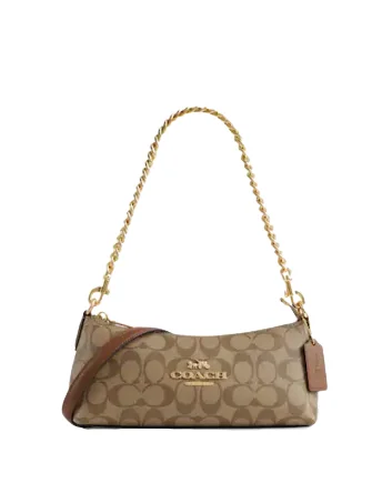 Durable Fashion Picks Coach Charlotte Shoulder Bag In Signature Canvas Stylish Bags, Unbeatable Prices Durable Fashion Picks Coach Charlotte Shoulder Bag In Signature Canvas Stylish Bags, Unbeatable Prices