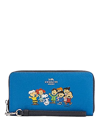Limited Time Offer Coach Coach X Peanuts Long Zip Around Wallet With Snoopy and Friends Fashionable Bags At Must-Have Prices Limited Time Offer Coach Coach X Peanuts Long Zip Around Wallet With Snoopy and Friends Fashionable Bags At Must-Have Prices