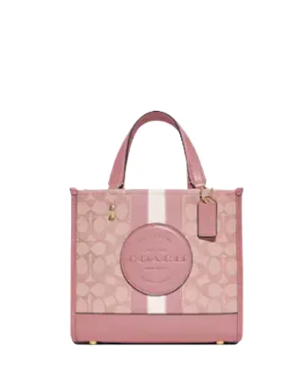 New In This Season Coach Dempsey Tote 22 In Signature Jacquard With Stripe And Coach Patch Trendy Handbags, Limited-Time Sale New In This Season Coach Dempsey Tote 22 In Signature Jacquard With Stripe And Coach Patch Trendy Handbags, Limited-Time Sale