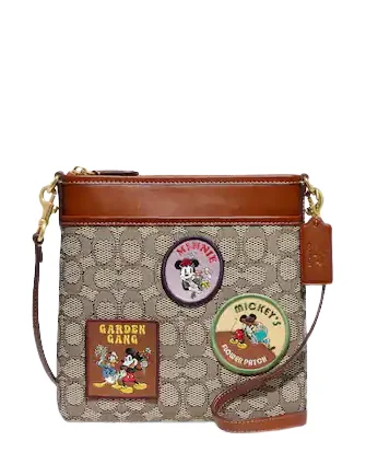 Halloween-Themed Coach Disney X Coach Kitt Messenger Crossbody In Signature Textile Jacquard With Patches Fashionable Crossbody Bags At Special Offers Halloween-Themed Coach Disney X Coach Kitt Messenger Crossbody In Signature Textile Jacquard With Patches Fashionable Crossbody Bags At Special Offers