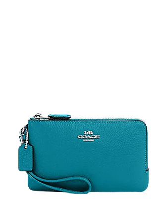 Don't Miss Out Coach Double Corner Zip Wristlet Luxury Handbags At Budget-Friendly Rates Don't Miss Out Coach Double Corner Zip Wristlet Luxury Handbags At Budget-Friendly Rates