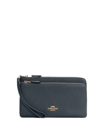 Quick Grab Deals Coach Double Zip Wallet Timeless Handbags At Reduced Prices