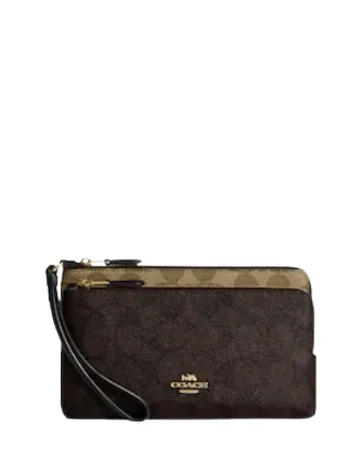 Minimalist Bags For Clean And Modern Aesthetics Coach Double Zip Wallet In Blocked Signature Canvas Flash Sale On Designer Bags Minimalist Bags For Clean And Modern Aesthetics Coach Double Zip Wallet In Blocked Signature Canvas Flash Sale On Designer Bags