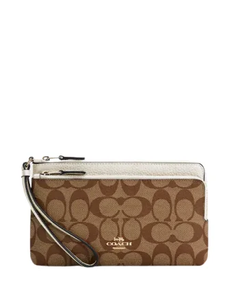 Flash Sale On Premium Bags Coach Double Zip Wallet In Signature Canvas Classic And Modern Handbags Now More Affordable Flash Sale On Premium Bags Coach Double Zip Wallet In Signature Canvas Classic And Modern Handbags Now More Affordable