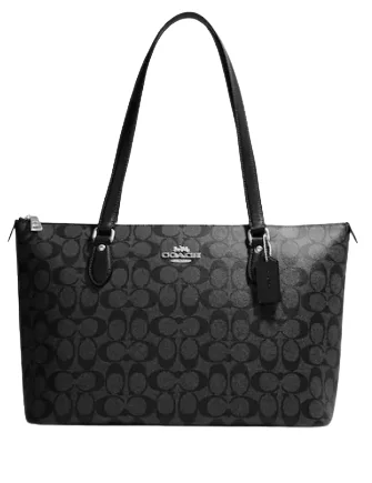 Luxury Bags For Professionals With Discounts Coach Gallery Tote In Signature Canvas Iconic Handbags At Budget-Friendly Prices Luxury Bags For Professionals With Discounts Coach Gallery Tote In Signature Canvas Iconic Handbags At Budget-Friendly Prices