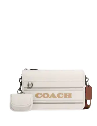 Luxury Bags For Working Professionals Coach Heritage Convertible Crossbody With Coach Stripe Fashion-Forward Bags, Now On Sale Luxury Bags For Working Professionals Coach Heritage Convertible Crossbody With Coach Stripe Fashion-Forward Bags, Now On Sale