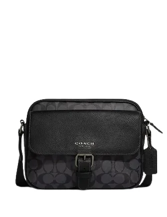 Coach Hudson Crossbody In Signature Canvas Your Perfect Bag At The Perfect Price