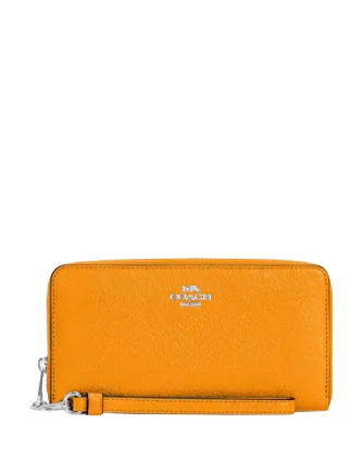 Quick Grab Deals Coach Long Zip Around Wallet Flash Sale On Designer Bags