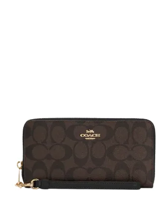 Lightweight Bags For Senior Travelers Coach Long Zip Around Wallet In Signature Canvas Premium Quality Bags, Budget Prices Lightweight Bags For Senior Travelers Coach Long Zip Around Wallet In Signature Canvas Premium Quality Bags, Budget Prices