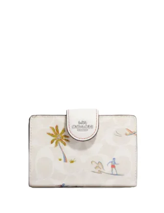 Limited Stock Coach Medium Corner Zip Wallet In Signature Canvas With Hula Print Flash Sale On Elegant Bags – Limited Stock Available Limited Stock Coach Medium Corner Zip Wallet In Signature Canvas With Hula Print Flash Sale On Elegant Bags – Limited Stock Available