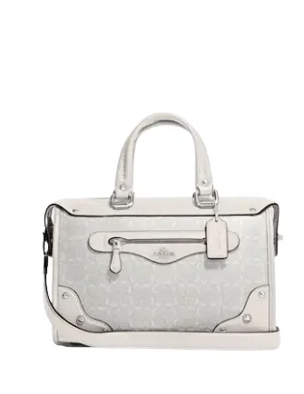 Sleek Style Discounts Coach Millie Satchel In Colorblock Signature Canvas Everyday Bags, Budget-Friendly Sleek Style Discounts Coach Millie Satchel In Colorblock Signature Canvas Everyday Bags, Budget-Friendly