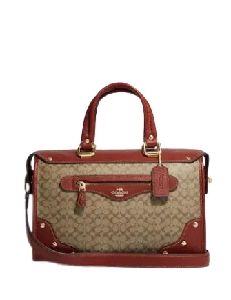 Casual Yet Chic Sales Coach Millie Satchel In Colorblock Signature Canvas Statement Bags, Shop Today Casual Yet Chic Sales Coach Millie Satchel In Colorblock Signature Canvas Statement Bags, Shop Today
