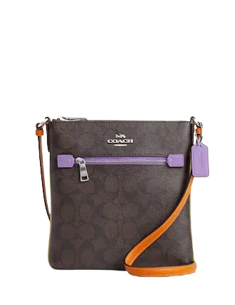 Exclusive Fashion Deals Coach Mini Rowan File Bag In Colorblock Signature Canvas The Handbag Sale You've Been Waiting For Exclusive Fashion Deals Coach Mini Rowan File Bag In Colorblock Signature Canvas The Handbag Sale You've Been Waiting For