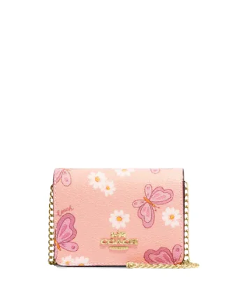 Laid-Back Fashion Offers Coach Mini Wallet On A Chain With Lovely Butterfly Print Upgrade Your Look With Our Exclusive Bag Deals Laid-Back Fashion Offers Coach Mini Wallet On A Chain With Lovely Butterfly Print Upgrade Your Look With Our Exclusive Bag Deals