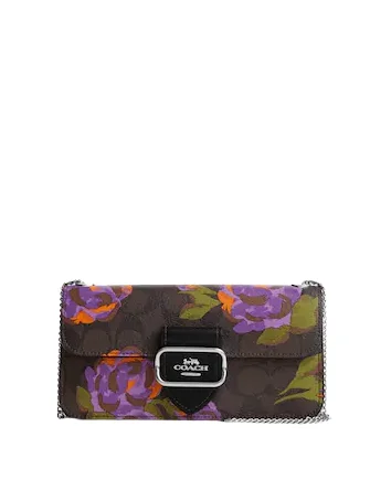 Romantic Fashion Discounts Coach Morgan Crossbody In Signature Canvas With Rose Print Shoulder Bags, Best Deals Today Romantic Fashion Discounts Coach Morgan Crossbody In Signature Canvas With Rose Print Shoulder Bags, Best Deals Today
