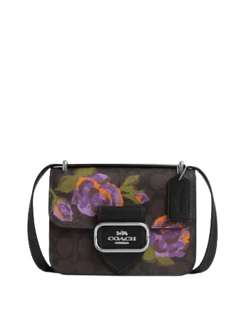 Hurry Before It's Gone Coach Morgan Square Crossbody In Signature Canvas With Rose Print Trendy & Timeless Bags, Now On Sale Hurry Before It's Gone Coach Morgan Square Crossbody In Signature Canvas With Rose Print Trendy & Timeless Bags, Now On Sale