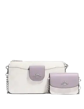 Don't Miss Out Coach Poppy Crossbody With Card Case In Signature Canvas Limited-Stock Handbag Sale For A Stylish Look Don't Miss Out Coach Poppy Crossbody With Card Case In Signature Canvas Limited-Stock Handbag Sale For A Stylish Look