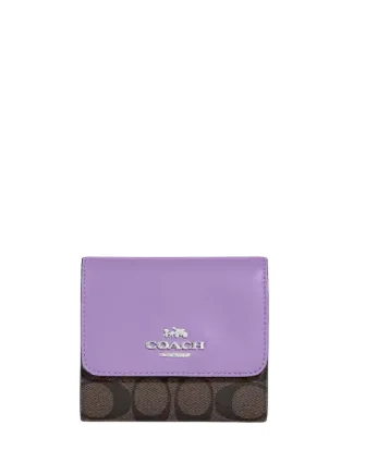 End Of Season Sale Coach Small Trifold Wallet In Blocked Signature Canvas Designer Bags At Lower Prices End Of Season Sale Coach Small Trifold Wallet In Blocked Signature Canvas Designer Bags At Lower Prices