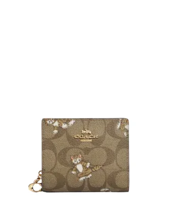 Fashion Sale Coach Snap Wallet In Signature Canvas With Dancing Kitten Print Modern Handbags With Stylish Discounts Fashion Sale Coach Snap Wallet In Signature Canvas With Dancing Kitten Print Modern Handbags With Stylish Discounts