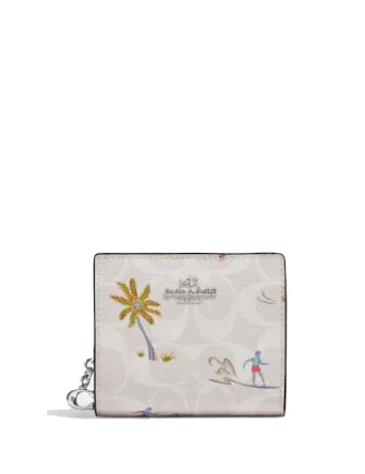 Budget Saver Coach Snap Wallet In Signature Canvas With Hula Print Must-Have Bags At Irresistible Discounts Budget Saver Coach Snap Wallet In Signature Canvas With Hula Print Must-Have Bags At Irresistible Discounts