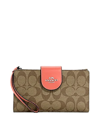 Popular Collection Coach Tech Wallet In Colorblock Signature Canvas Premium Handbags At Budget-Friendly Prices Popular Collection Coach Tech Wallet In Colorblock Signature Canvas Premium Handbags At Budget-Friendly Prices