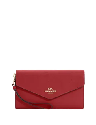 Hot Trends Coach Travel Envelope Wallet Designer-Inspired Bags At Reduced Prices