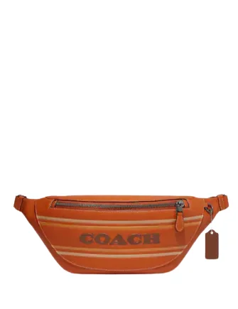 Coach Warren Belt Bag With Coach Stripe Stylish Totes, Exclusive Savings